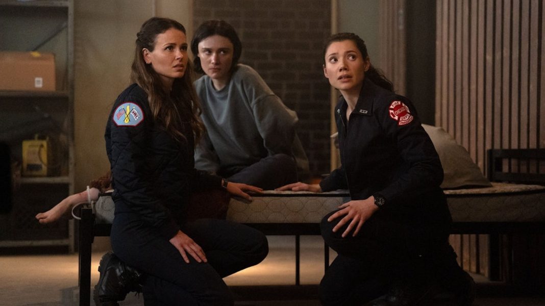 Chicago Fire's Hanako Greensmith, Jocelyn Hudon Talk Violet/Novak Love Triangle