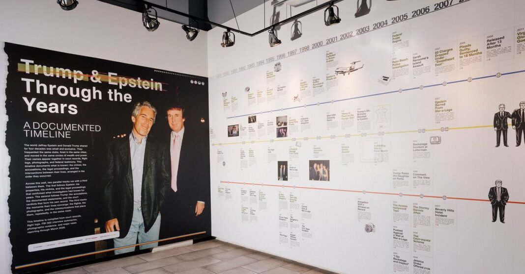 A Library Dedicated Solely to the Epstein Files Is Opening in New York