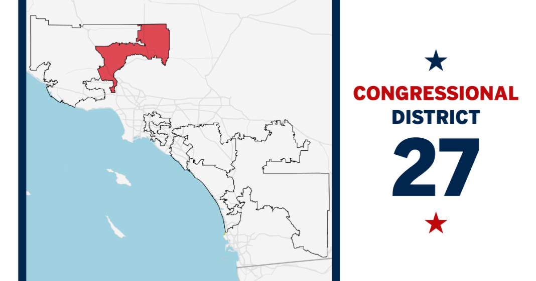California Congressional District 27 primary election voter guide