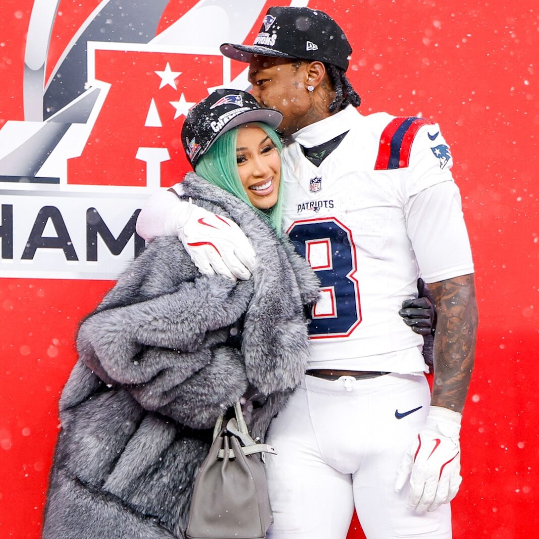 Cardi B, Stefon Diggs Reunite at Mother's Day Event