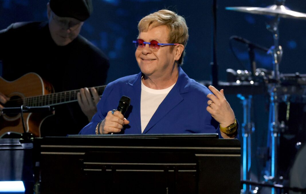 Elton John has just finished a new album which 