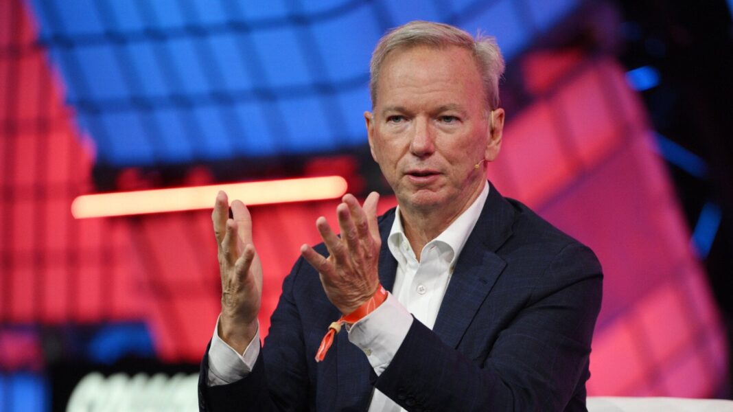 Ex-Google CEO Eric Schmidt