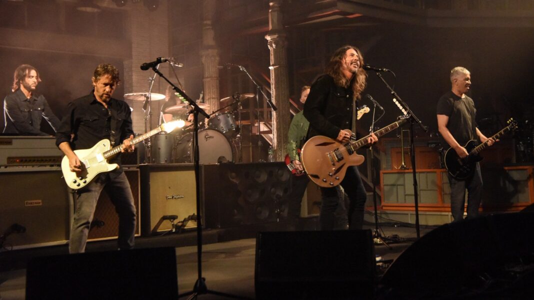 Foo Fighters Play 'This Is a Call' and 'Everlong' on Colbert