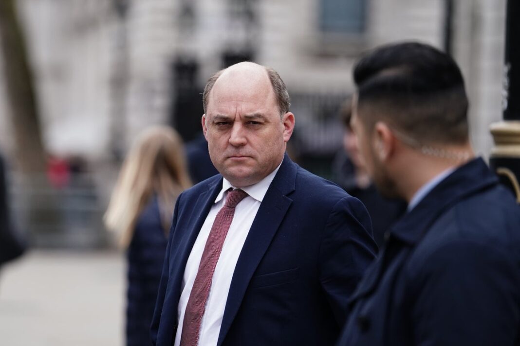 Former UK defence secretary Ben Wallace placed on Russia’s wanted list