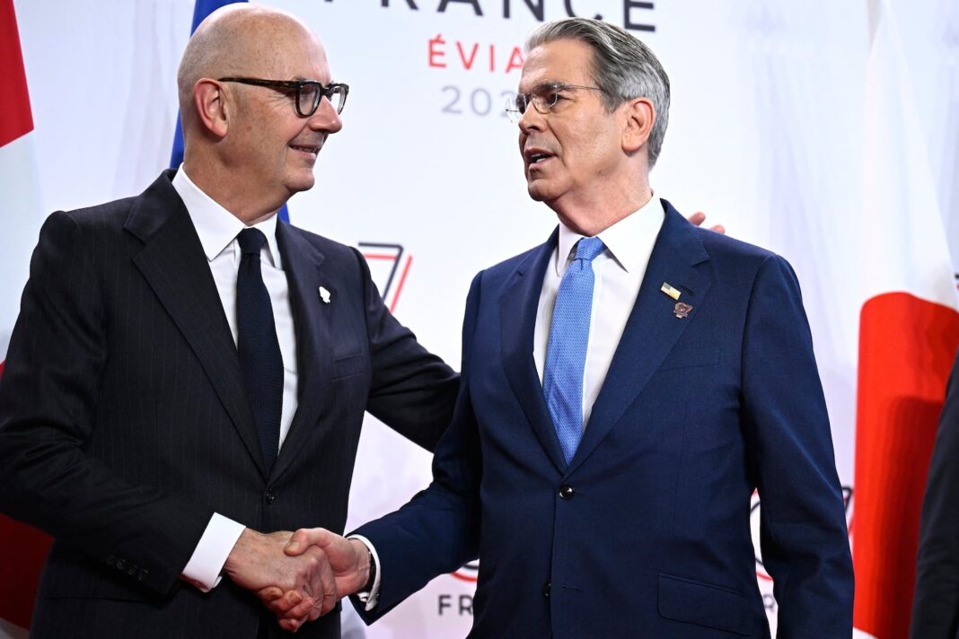 G-7 Finance Ministers Discuss Economic Fallout of Iran War