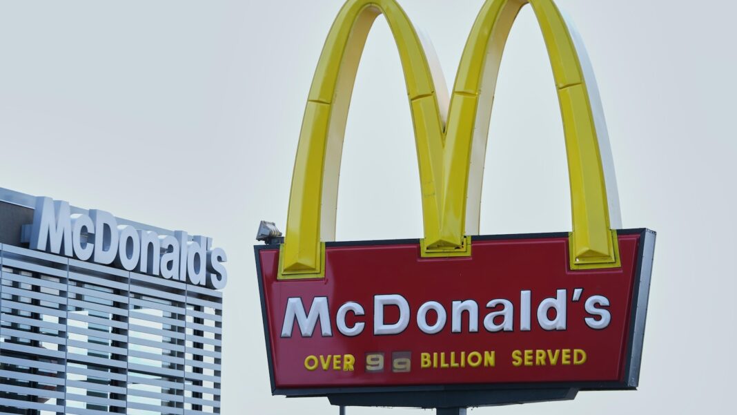 McDonald's focus on value and a big new burger drive sales in the first quarter