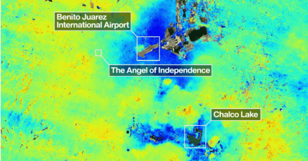Mexico City Is Sinking. A Powerful NASA Satellite Just Exposed How Fast