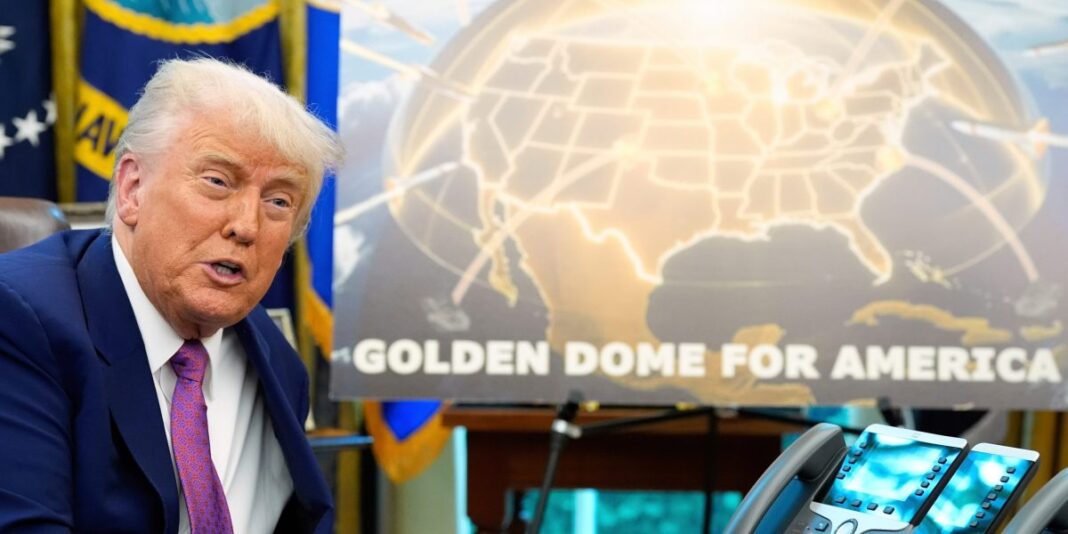 Oops. Trump's 'Golden Dome' missile defense system actually costs about $1 trillion more than he said it would