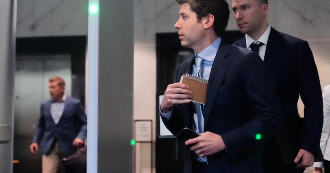 Oversight chair seeks information from OpenAI's Sam Altman about potential financial conflicts
