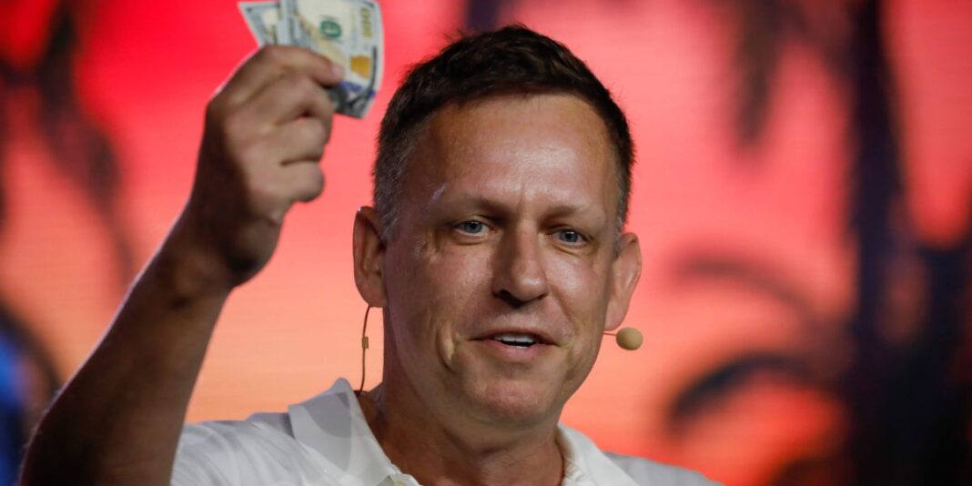 Peter Thiel is leading investment in a reportedly $1 billion wave-powered ocean data center project