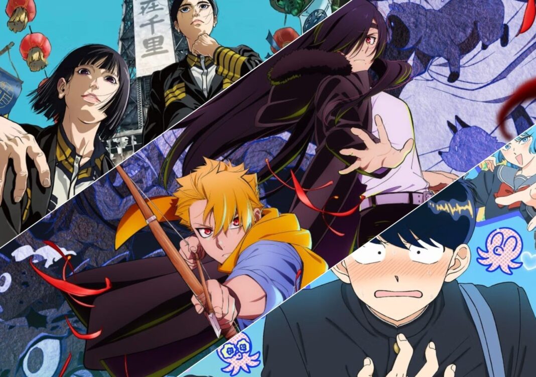 Spring 2026 Anime Collage Daemons Of The Shadow Realm Go For It Nakamura Kun Nippon Sangoku