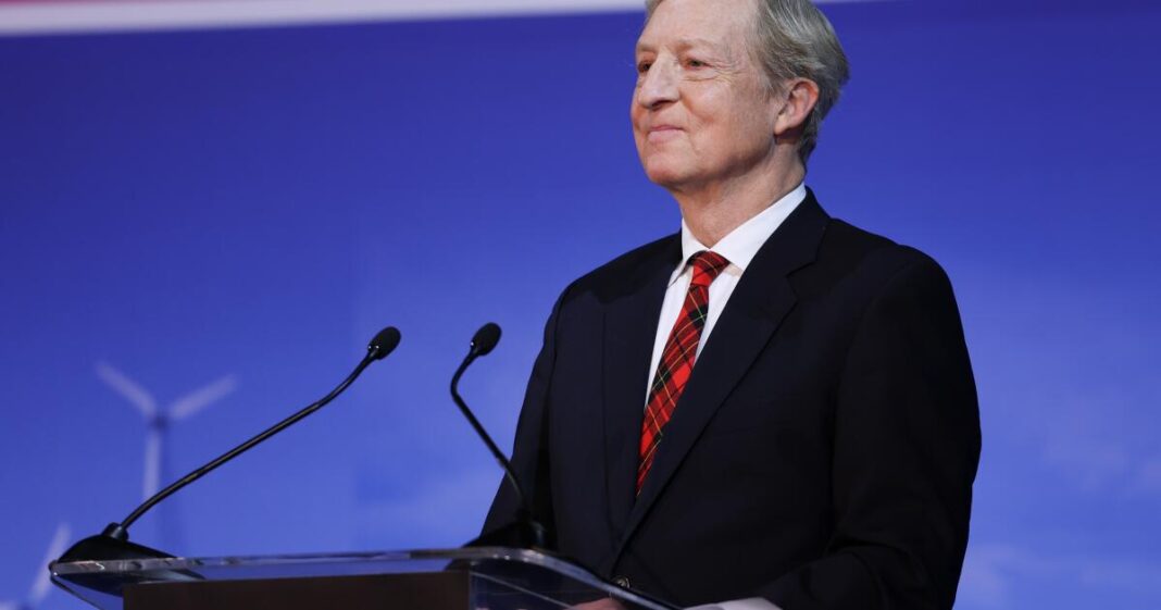 Tom Steyer tries to sell voters on his own personal change