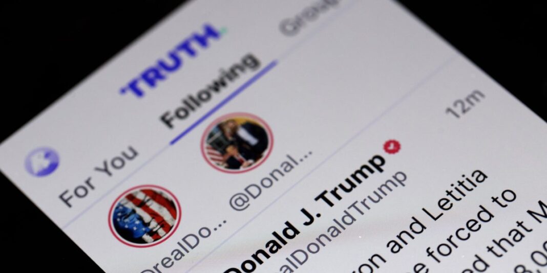 Trump Media posts $405 million loss driven by crypto holdings