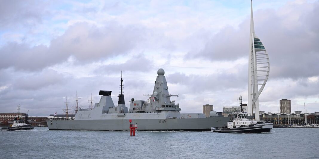 UK moves warship to Middle East for potential Hormuz mission