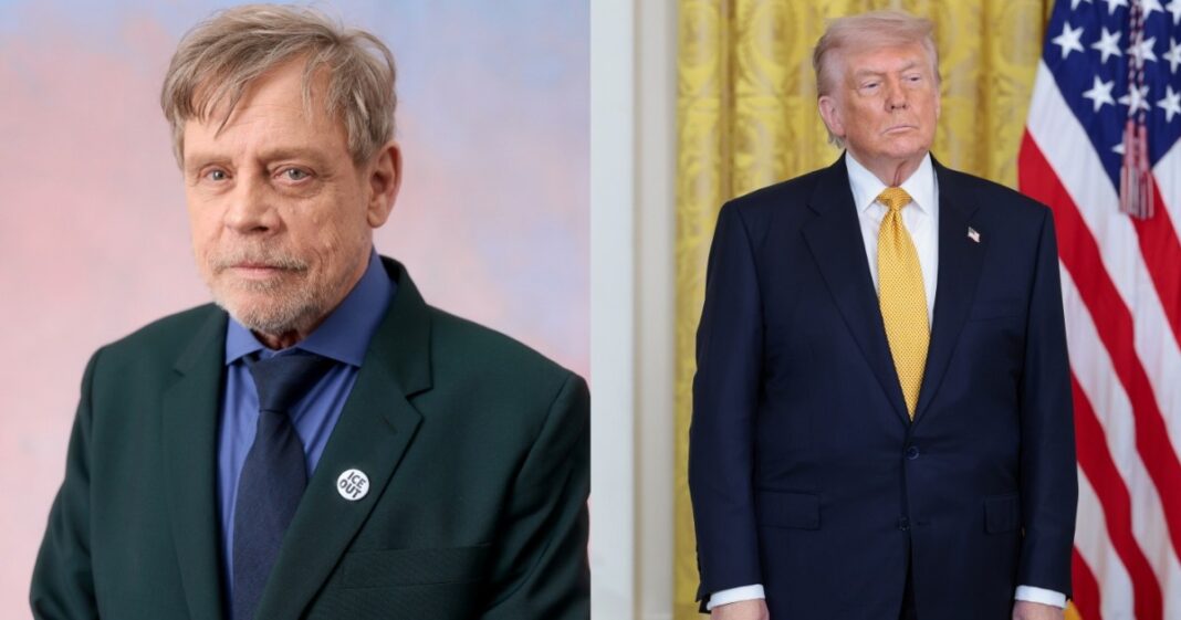White House Slams Mark Hamill Over Post on Donald Trump