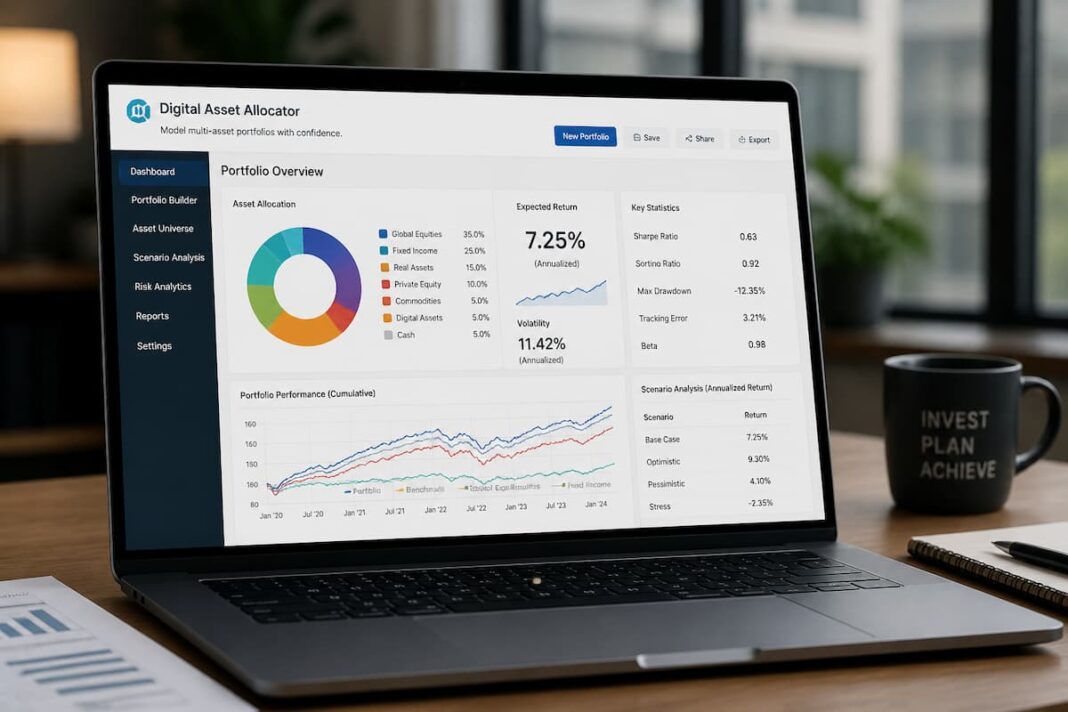 XBTO Launches Digital Asset Allocator to Help Institutions Model Multi-Asset Portfolios
