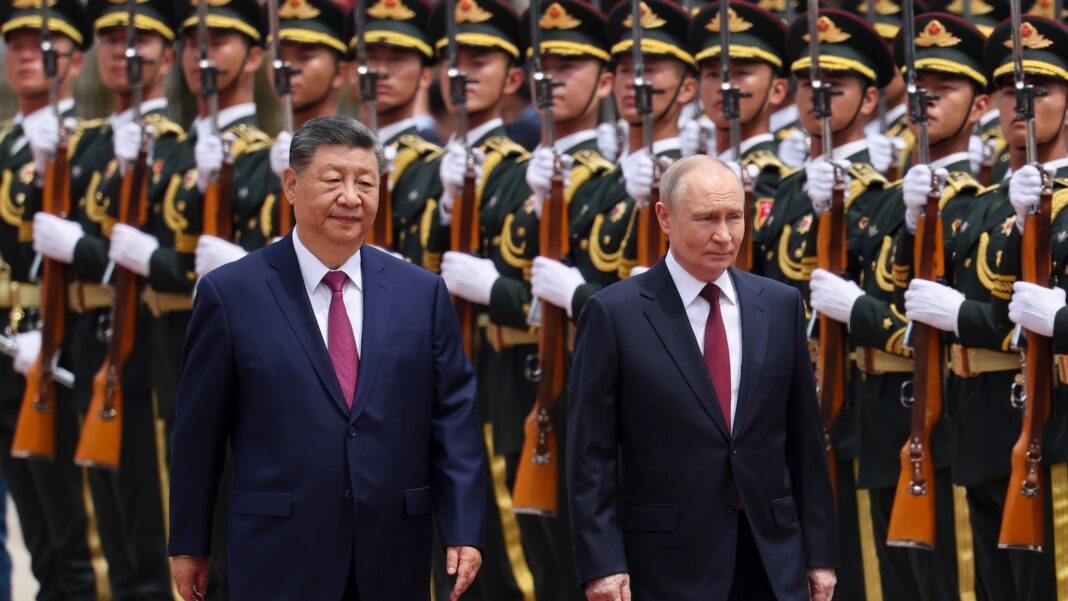 Xi and Putin meet to reaffirm China-Russia ties days after Trump’s visit