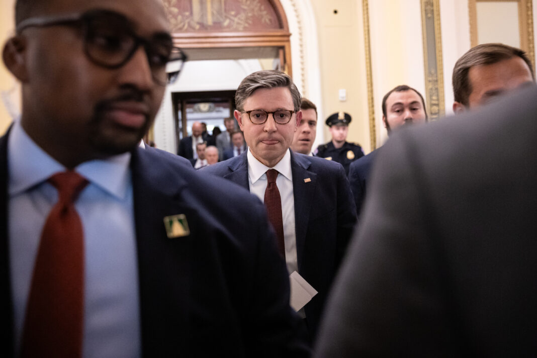 ‘Divided us with a smile’: GOP groaning over Mike Johnson reaches a fever pitch